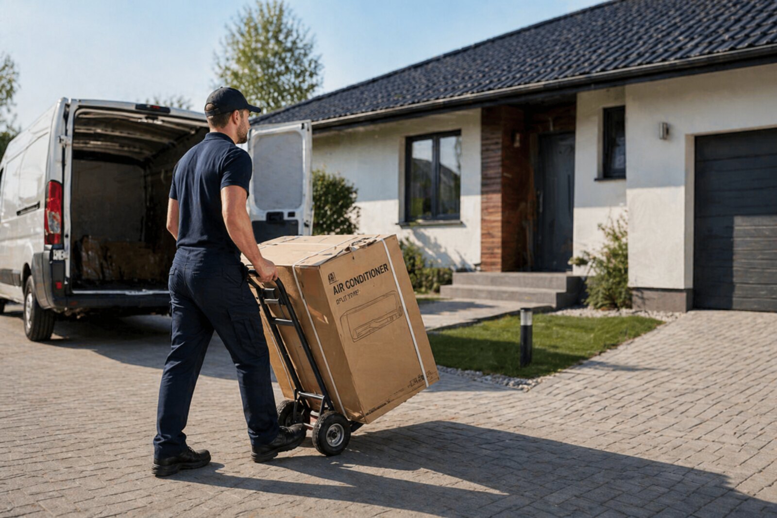 Dostava zapakiranog klima uređaja do kuće
